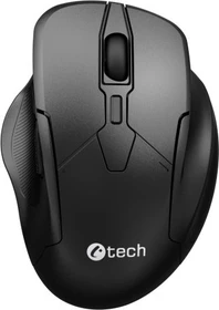 C-Tech WLM-17 Silent Wireless Dual-Mode Ergo Mouse schwarz, USB/Bluetooth