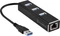 SilverStone EP04 Hub, LAN-Adapter, RJ-45, USB-A 3.0 [Stecker] Vorschaubild