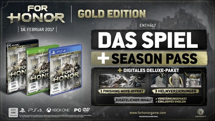 For Honor - Gold Edition (PC)