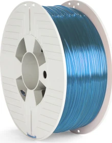 Verbatim PETG, transparent blue, Spule, 1.75mm, 1.00kg