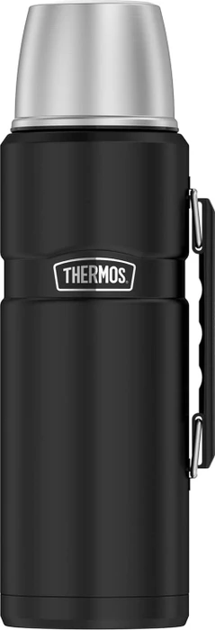 Thermos Stainless King Isolierflasche 1.2l matt schwarz