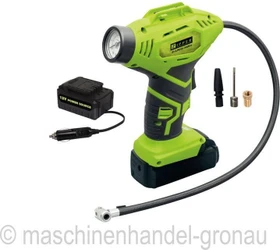Zipper ZI-LPE20-AKKU Akku-Kompressor inkl. Akku 1.3Ah