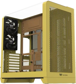 Thermaltake View 390 Air Butter Caramel, gelb, Glasfenster