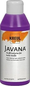 Kreul Javana Stoffmalfarbe für helle Stoffe, violett, 250ml