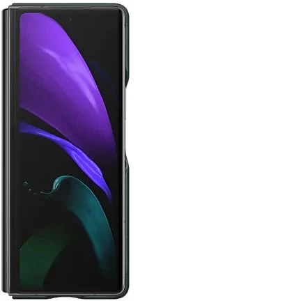 Samsung Leather Cover für Galaxy Z Fold 2 5G grün