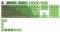 Glorious GPBT Keycaps, Kunststoff (PBT), Olive, grün, 114 Tasten (104+10), ANSI-US Vorschaubild