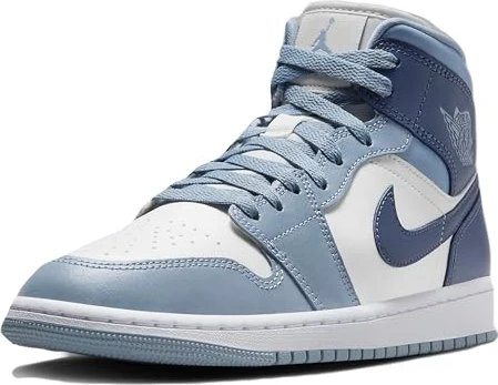 Nike Air Jordan 1 Mid sail/blue grey/white/diffused blue (Damen)