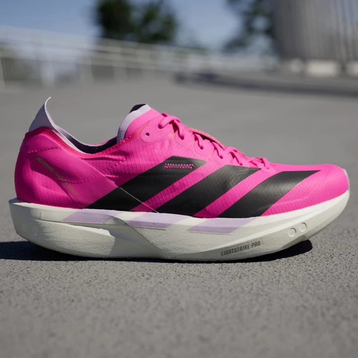 adidas Adizero Takumi Sen 10 shock pink/aurora black/powder plum (Damen)