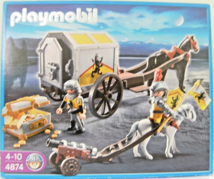 playmobil Knights Goldtransport der Löwenritter