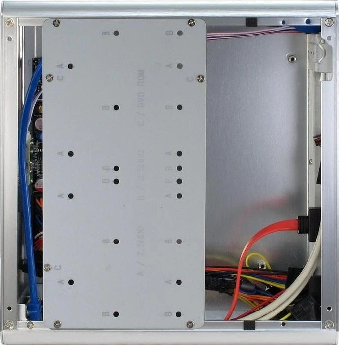 Inter-Tech Mini ITX E-i7 silber, 84W extern, Mini-ITX