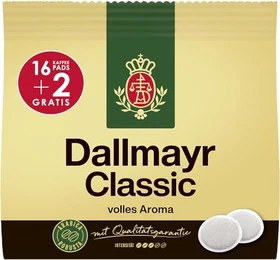 Dallmayr Classic Kaffeepads,    18 Stück