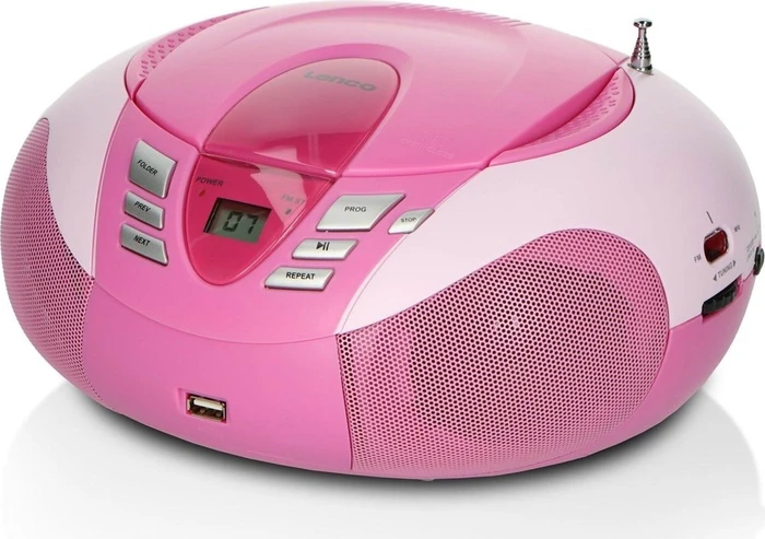 Lenco SCD-37USB pink