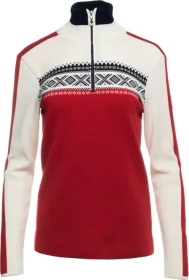 Dale of Norway Dystingen Strickpullover raspberry/off white/navy (Damen)