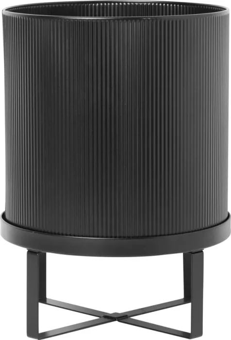 Ferm Living Bau Pot Blumentopf 28cm schwarz