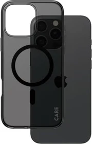 PanzerGlass Care Flagship Case Urban Combat Smokey MagSafe für Apple iPhone 16 Pro Max schwarz