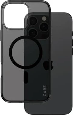 PanzerGlass Care Flagship Case Urban Combat Smokey MagSafe für Apple iPhone 16 Pro Max schwarz