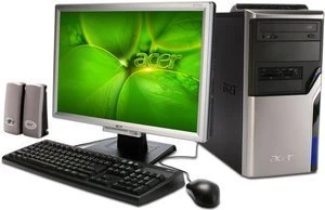 Acer Aspire M3640, Core 2 Quad Q6600, 3GB RAM, 500GB HDD