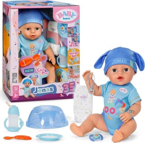 Zapf creation BABY born Puppe - Jonas Click & Play