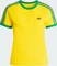 adidas 3-Streifen Slim T-Shirt kurzarm eqt yellow/green/collegiate royal (Damen) Vorschaubild