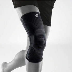 Bauerfeind Sports Knee Support Kniebandage Größe L all-black,     1 Stück