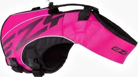 EzyDog DFD X2 Boost Schwimmweste, Rettungsweste, mit Haltegriff, L, pink/schwarz