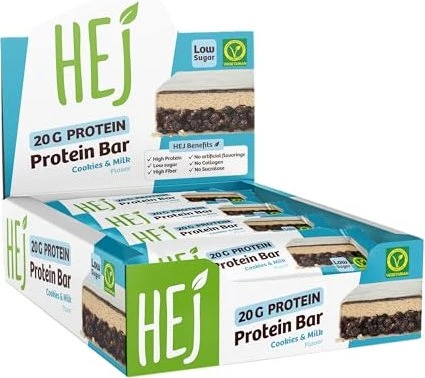 HEJ Natural Hejbar Cookies & Milk 720g (12x 60g)