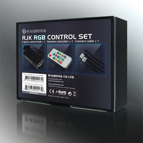 Raijintek RJK RGB Control Set, Lichtsteuerung 8-fach