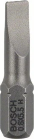 Bosch Professional Extra Hart Schlitz Bit 1/4", 5.5x25mm, 3 Stück