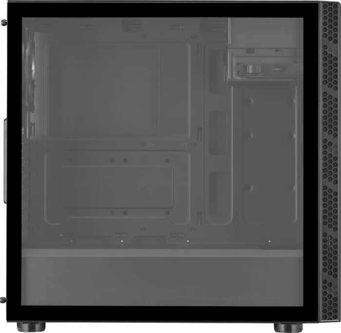 Cooler Master MasterBox MB600L V2, schwarz, mit 5.25" Schacht, Glasfenster