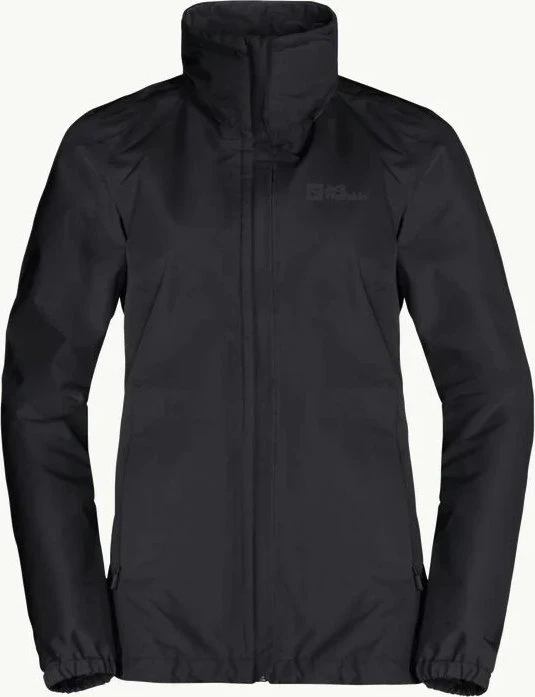 Jack Wolfskin Stormy Point 2L Funktionsjacke schwarz (Damen)