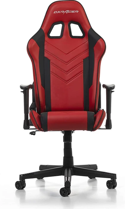 DXRacer Prince Series P132 Gamingstuhl, rot/schwarz
