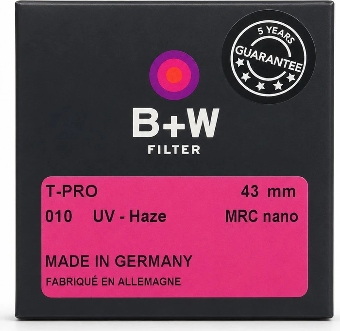 B+W 010 Haze T-Pro MRC UV 43mm