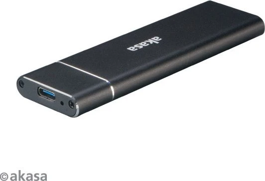 Akasa M.2 (NGFF) SSD aluminium enclosure, USB-C 3.1