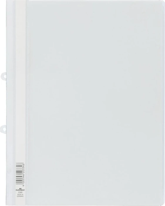 Durable Sichthefter opak, A4+, weiß/transparent