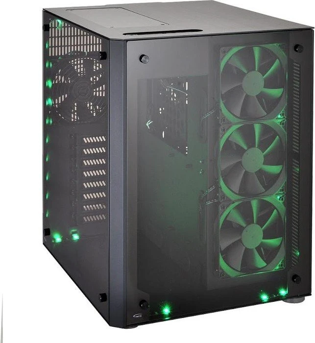 Lian Li PC-O8 schwarz, Glasfenster, RGB-Beleuchtung