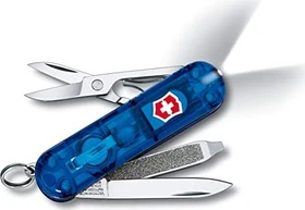 Victorinox Signature Lite Taschenmesser blau transparent
