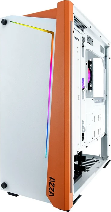AZZA Apollo 430 DF2, weiß, Glasfenster