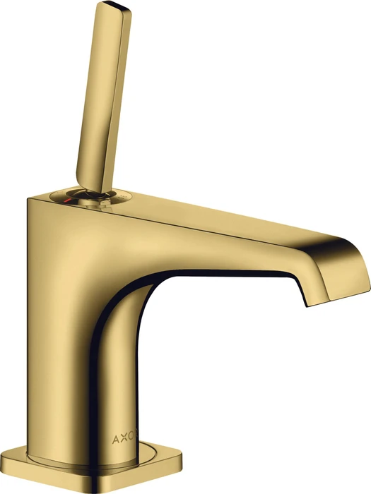 Hansgrohe Axor Citterio E Standventil 90 Waschbeckenarmatur polished goldoptik