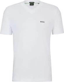 Hugo Boss V-Neck T-Shirt kurzarm weiß (Herren)