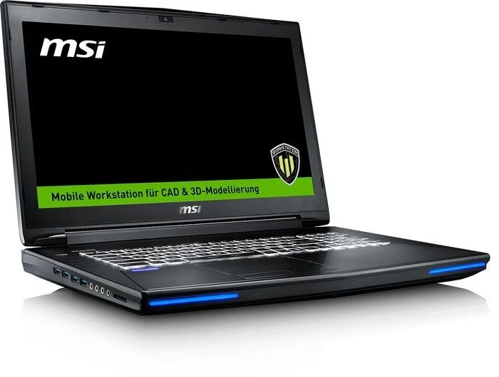 MSI WT72-6QJ16H11, Core i7-6700HQ, 16GB RAM, 128GB SSD, 1TB HDD, Quadro M2000M, DE