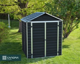 Palram Canopia Skylight 6x5 Gerätehaus dunkelgrau