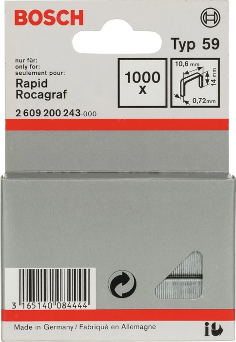 Bosch Professional Typ 59 Tacker-Klammern