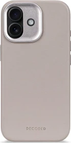 Decoded Leather Back Cover für Apple iPhone 17 solid clay