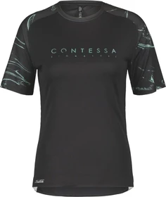 Scott Trail Contessa Trikot kurzarm schwarz (Damen)