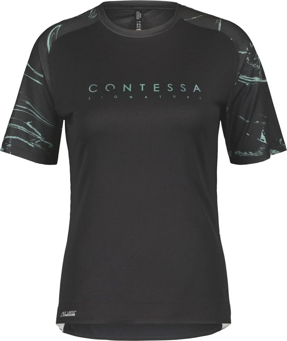 Scott Trail Contessa Trikot kurzarm schwarz (Damen)