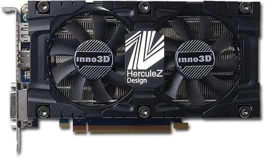 INNO3D GeForce GTX 760 HerculeZ 2000s, 2GB GDDR5, 2x DVI, HDMI, DP