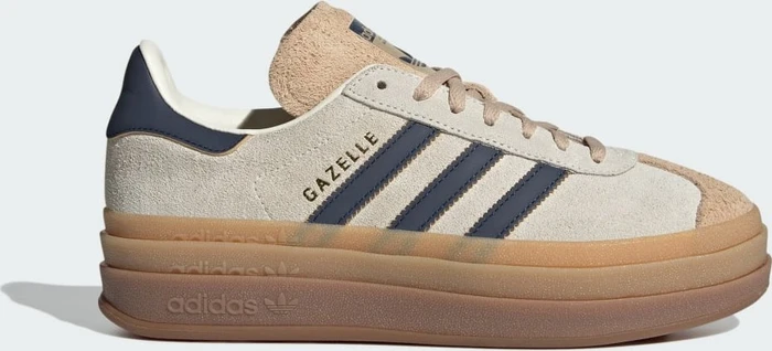 adidas Gazelle Bold cream white/night indigo/magic beige (Damen)