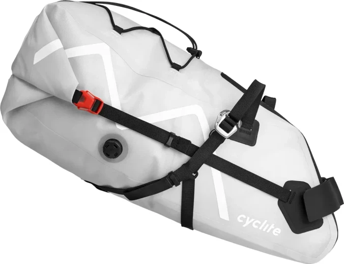 Cyclite Saddle Bag 02 Satteltasche light grey