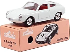 Schuco Solido Fiat Abarth 1000 weiß
