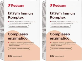 Redcare Enzym Immun Komplex Kapseln, 240 Stück (2x 120 Stück)